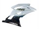 2008-2016 Yamaha YZF 600 R6 Motorcycle Fairing - White Blue Glossy Black Canada