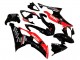 2008-2016 Yamaha YZF 600 R6 Motorcycle Fairings - Red Glossy Black DENSO Yamalube 21 Canada