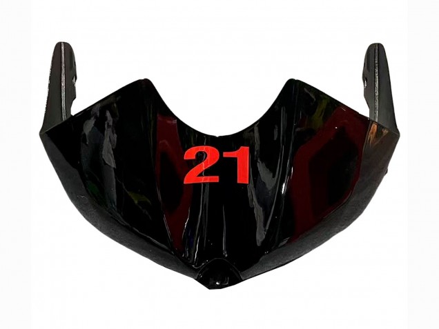2008-2016 Yamaha YZF 600 R6 Motorcycle Fairings - Red Glossy Black DENSO Yamalube 21 Canada