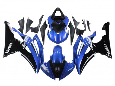 Online 2008-2016 Yamaha YZF 600 R6 Motorcycle Fairings - White Blue Glossy Black Canada