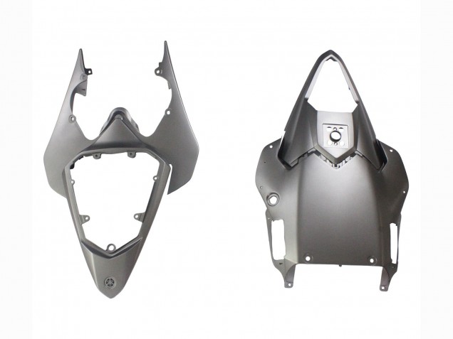2008-2016 Yamaha YZF 600 R6 Motorcycle Fairings - Matte Grey Red Decals Canada