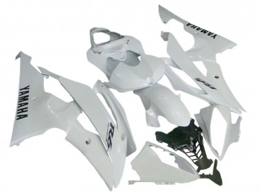 Online 2008-2016 Yamaha YZF 600 R6 Motorcycle Fairings - Glossy White Canada