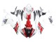 2008-2016 Yamaha YZF 600 R6 Motorcycle Fairings - White Red Black Motul Michelin Canada