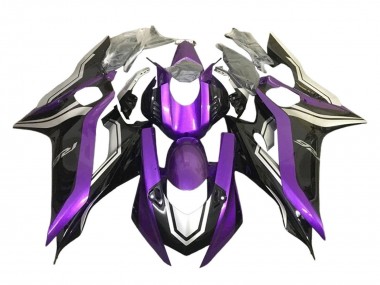 Online 2017-2023 Yamaha YZF 600 R6 Motorcycle Fairings - Silver Purple Glossy Black Canada