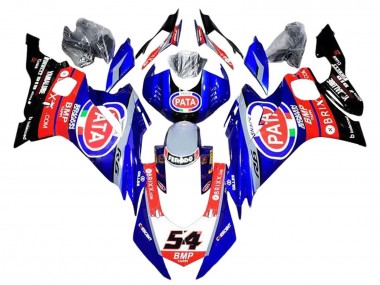 Online 2017-2023 Yamaha YZF 600 R6 Motorcycle Fairings - Red Blue Black Pata Canada