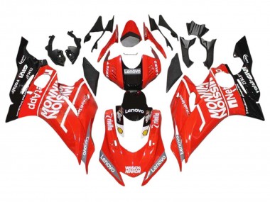 Online 2017-2023 Yamaha YZF 600 R6 Motorcycle Fairings - Red Black Canada