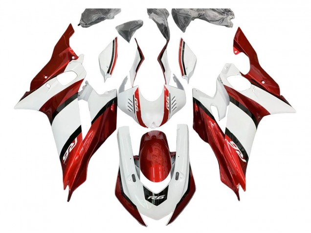2017-2023 Yamaha YZF 600 R6 Motorcycle Fairing Kits - White Red Black Canada