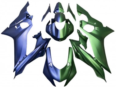 Online 2017-2023 Yamaha YZF 600 R6 Motorcycle Fairings - Blue Green Canada