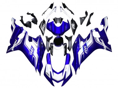Online 2017-2023 Yamaha YZF 600 R6 Motorcycle Fairing - White Blue Canada