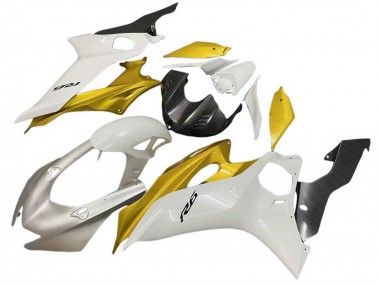 Online 2017-2023 Yamaha YZF 600 R6 Motorcycle Fairings - White Gold Canada