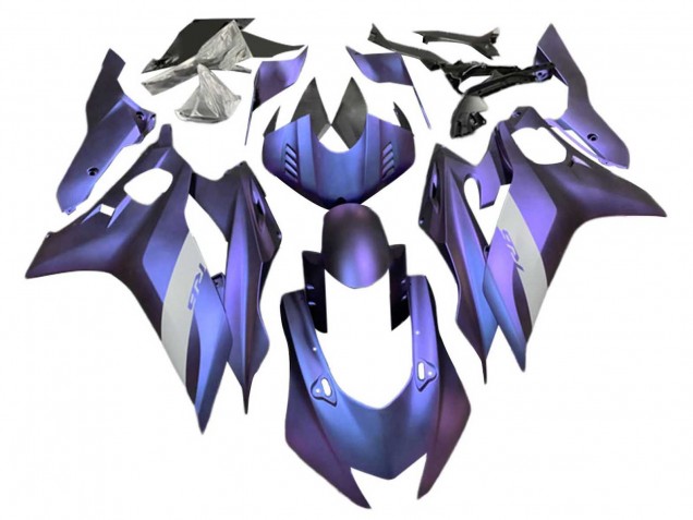2017-2023 Yamaha YZF 600 R6 Motorcycle Fairings - Purple Silver Canada