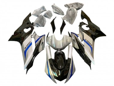 Online 2017-2023 Yamaha YZF 600 R6 Motorcycle Fairings - Silver Blue Black Canada