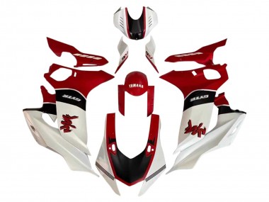 Online 2017-2023 Yamaha YZF 600 R6 Motorcycle Fairing - White Red Black Canada