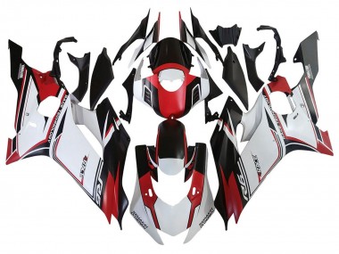 Online 2017-2023 Yamaha YZF 600 R6 Motorcycle Fairings - White Red Black Semakin Didepan Canada