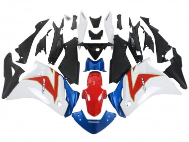 Online 2011-2015 Honda CBR250RR Motorcycle Fairings - White Red Light Blue Canada