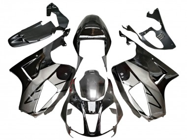 Online 2000-2006 Honda VTR1000 Motorcycle Fairings - Silver Glossy Black Canada