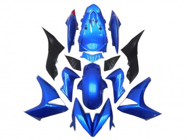 Online 2003-2006 Kawasaki Z1000 Motorcycle Fairings - Blue Black Canada