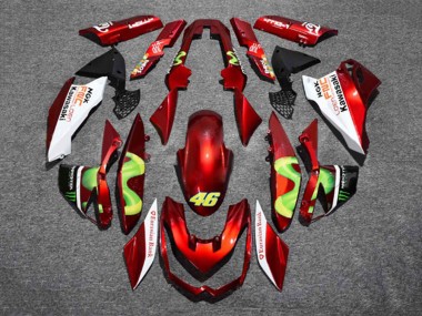 Online 2010-2013 Kawasaki Z1000 Motorcycle Fairings - Red White Green Monster 46 Canada