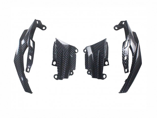 2014-2019 Kawasaki Z1000 Motorcycle Fairings - Black Carbon Fiber Canada