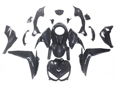 Online 2014-2019 Kawasaki Z1000 Motorcycle Fairings - Black Carbon Fiber Canada