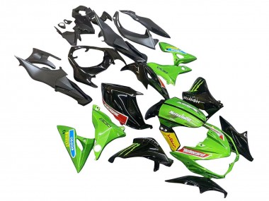 Online 2013-2018 Kawasaki Z800 Motorcycle Fairings - Green Glossy Black Red Yellow Canada