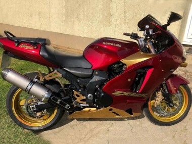 Online 2000-2001 Kawasaki ZX12R Motorcycle Fairings - Red Gold Canada