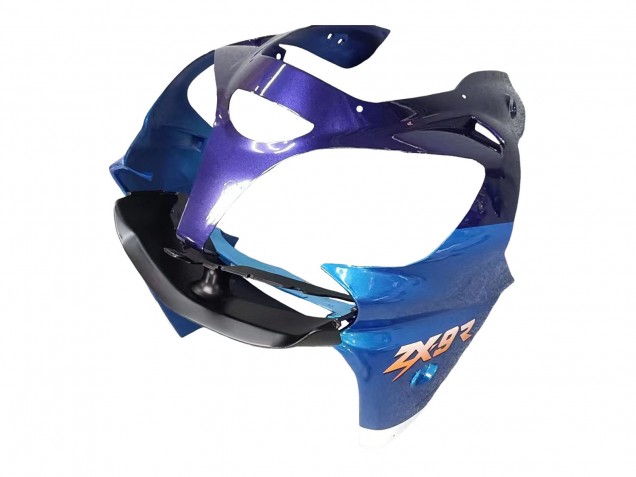 2000-2001 Kawasaki ZX9R Motorcycle Fairings - Blue Black Canada