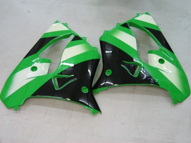 Online 2000-2001 Kawasaki ZX9R Motorcycle Fairings - Green Silver Black Canada