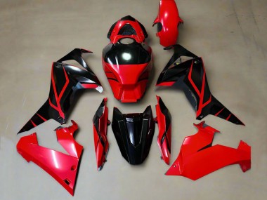 Online 2019-2020 Honda CBR650R Motorcycle Fairings - Red Glossy Black Stripe Canada