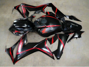 Online 2019-2020 Honda CBR650R Motorcycle Fairings - Glossy Black Red Stripe Canada