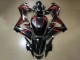 2019-2020 Honda CBR650R Motorcycle Fairings - Glossy Black Red Stripe Canada