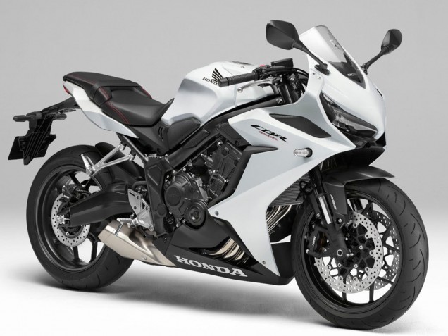 2024-2025 Honda CBR650R Motorcycle Fairings - Pearl White Canada