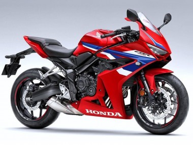 Online 2024-2025 Honda CBR650R Motorcycle Fairings - Red White Blue Canada