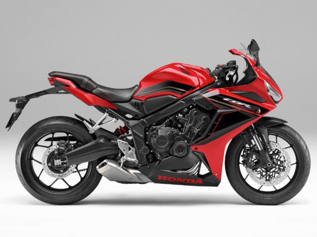 2021-2023 Honda CBR650R Motorcycle Fairings - Red Black Canada