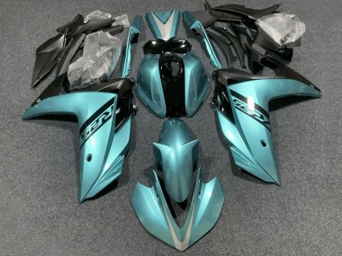 Online 2015-2018 Yamaha YZF R3/R25 Motorcycle Fairings - Light Blue Black Canada