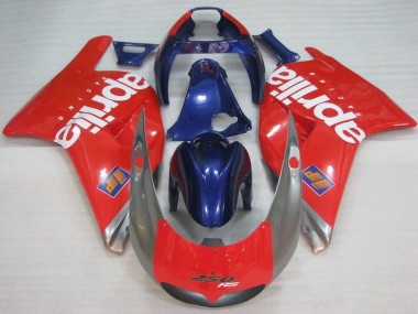 Online 1995-1997 Aprilia RS250 Motorcycle Fairings - Red Silver Blue White Canada