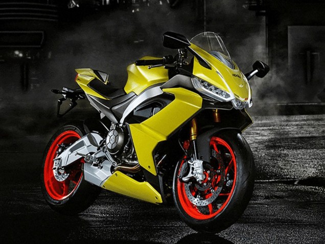2020-2024 Aprilia RS660 Motorcycle Fairings - Matte Gold Canada