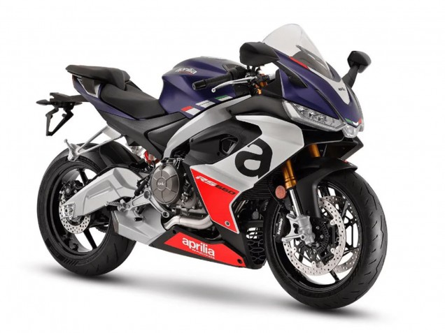 2020-2024 Aprilia RS660 Motorcycle Fairings - Matte Blue White Red Canada