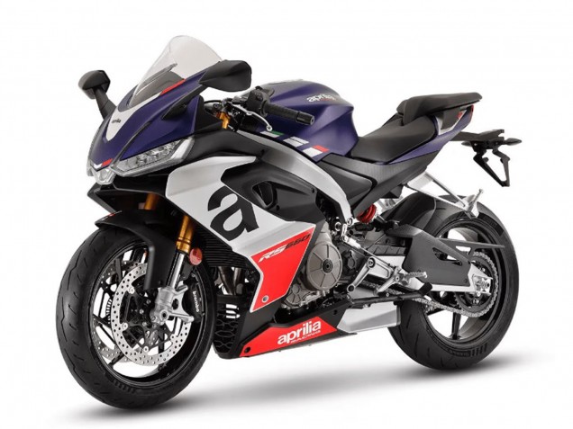 2020-2024 Aprilia RS660 Motorcycle Fairings - Matte Blue White Red Canada