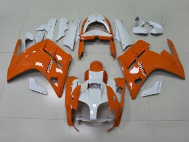 Online 2007-2012 Yamaha FJR1300 Motorcycle Fairings - Orange White Canada