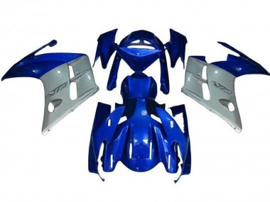 Online 2007-2012 Yamaha FJR1300 Motorcycle Fairings - Blue Silver Canada