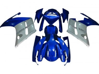 Online 2013-2015 Yamaha FJR1300 Motorcycle Fairing - Blue Silver Canada