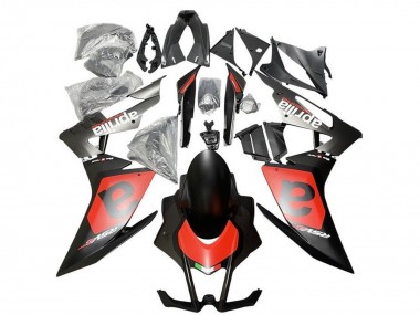 Online 2009-2015 Aprilia RSV4 1000 Motorcycle Fairings - Matte Black Red White Canada