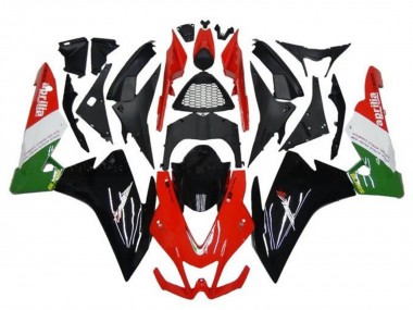 Online 2009-2015 Aprilia RSV4 1000 Motorcycle Fairings - Red Black Green White Canada