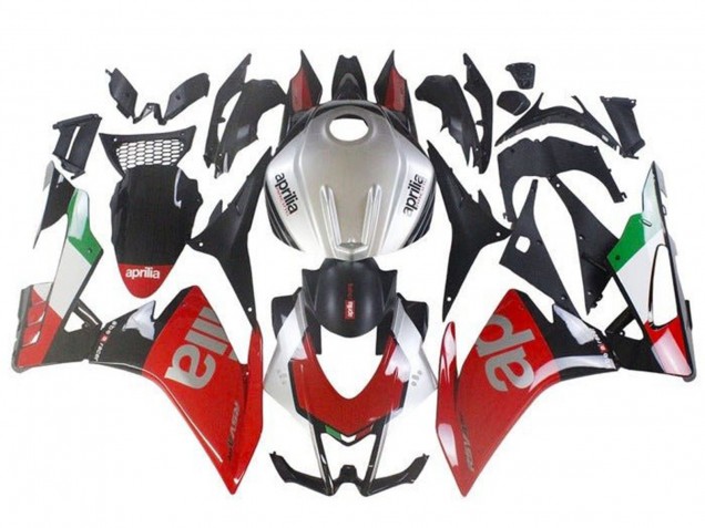 2016-2020 Aprilia RSV4 1000 Motorcycle Fairing - Red Silver Black Green Canada