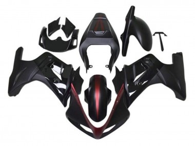 Online 2003-2013 Suzuki SV650 Motorcycle Fairings - Matte Black Red Glossy Black Canada
