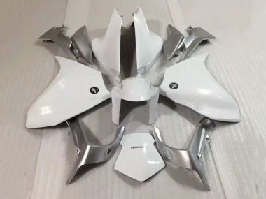 Online 2010-2014 Honda VFR 1200 Motorcycle Fairing - Silver White Canada