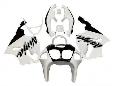 Online 1996-2003 Kawasaki ZX7R Motorcycle Fairings - White Black Canada