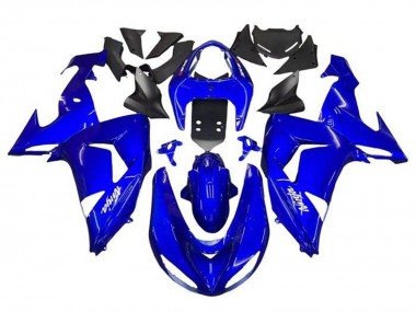 Online 2006-2007 Kawasaki ZX10R Motorcycle Fairings - Blue White Canada