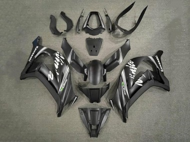 Online 2011-2015 Kawasaki ZX10R Motorcycle Fairings - Matte Black White Canada